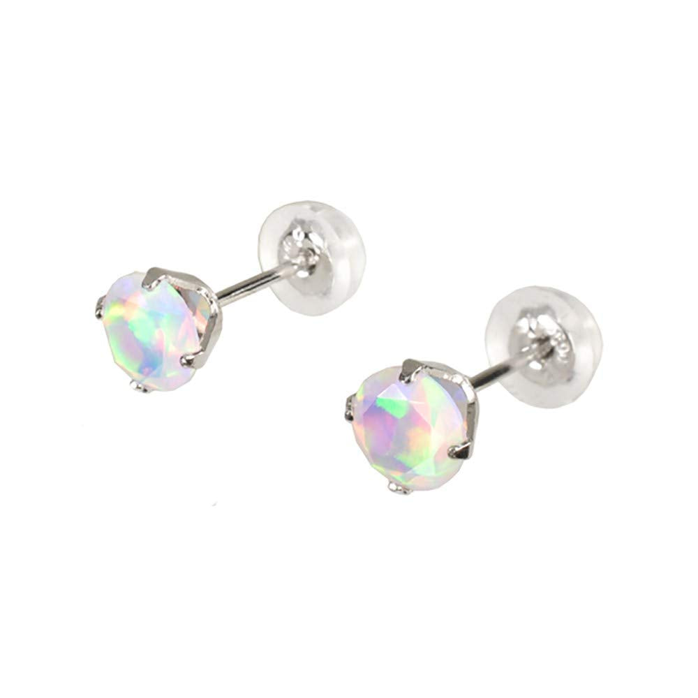 【セール】 福袋 の通販 ピンクオパール プラチナピアス(クレサンベール/1カラットサイズ アクセサリー