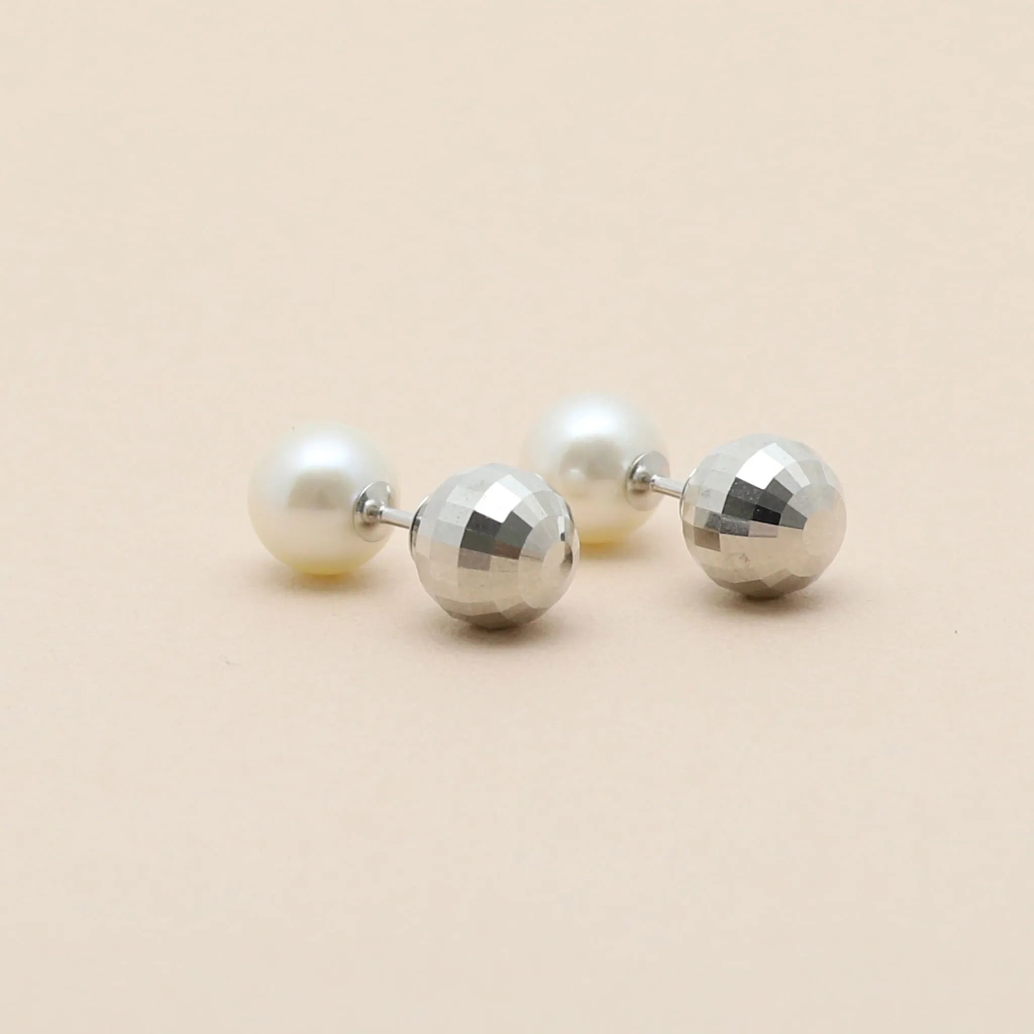 【最終価格￥777】パール K18ピアス(アコヤ真珠/7mm/6月誕生石/)《AC260704》