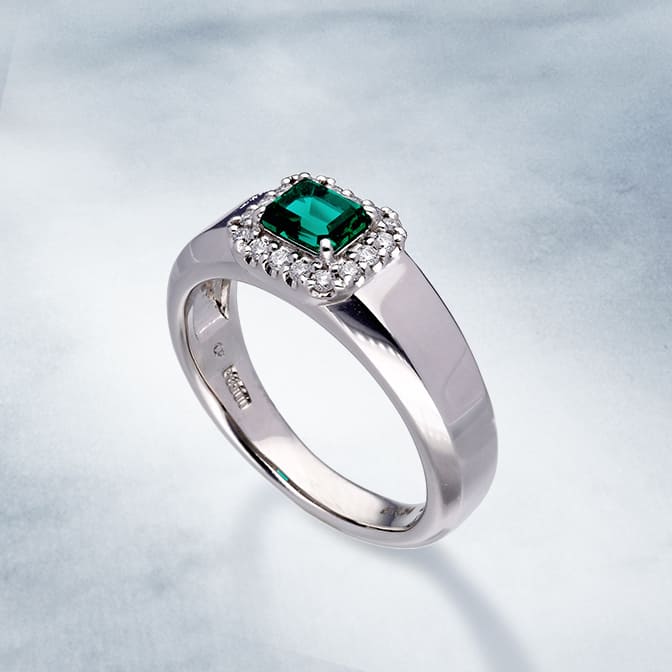 CRESCENT VERT リング | 京セラジュエリー オンラインストア