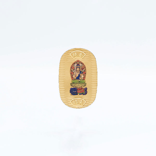 【​限​定​販​売​】 K24小判(5g/純金/御守/卯/文殊菩薩)《JACY1946》 | 京セラ コレクション