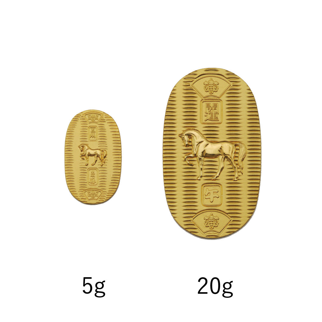 K24小判(20g/純金/干支/午)《JACY2022》