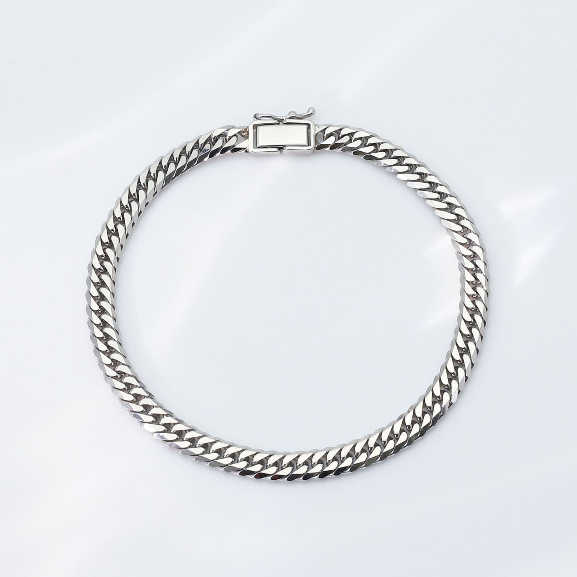 【2点限定】プラチナブレスレット(喜平6面ダブルカット/20g/20cm)≪JBCY2010≫