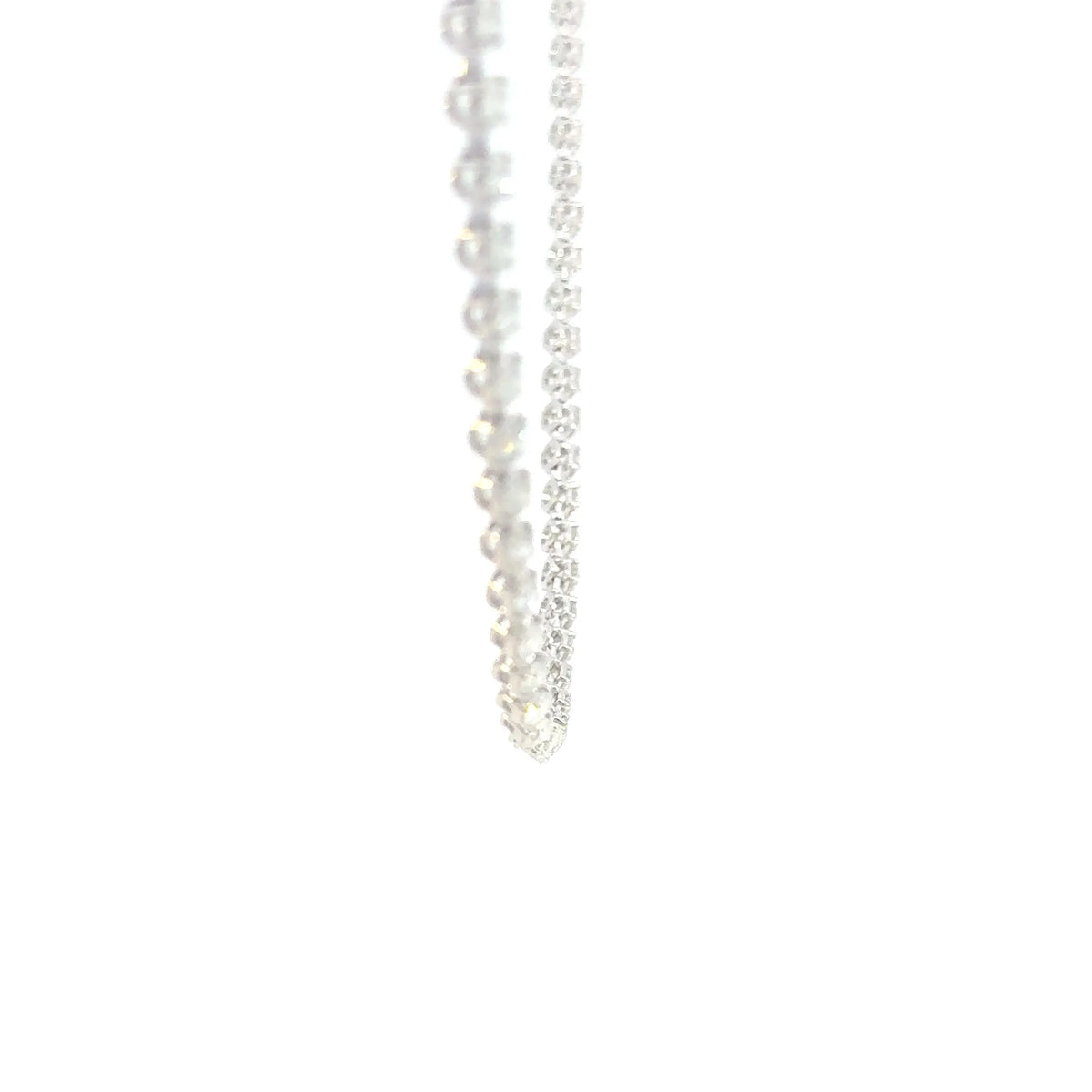 【限定1点】ダイヤモンド プラチナテニスネックレス(計10ct/鑑別書付/4月誕生石)《JNKD2128》