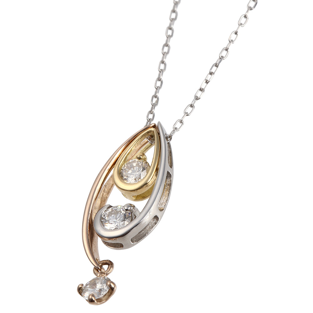 最終交渉可JQ68★高級 ダイヤモンド0.3ct プラチナ ネックレス JQ68☆高級 ダイヤモンド0.3ct プラチナ ネックレス