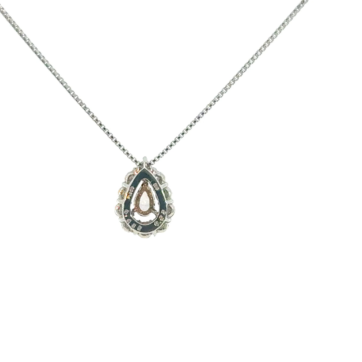 【限定1点】パープルダイヤモンド/ダイヤモンド プラチナ/K18ネックレス(FPP/0.082ct/グレーディングレポート付/4月誕生石)《JPDD2115》