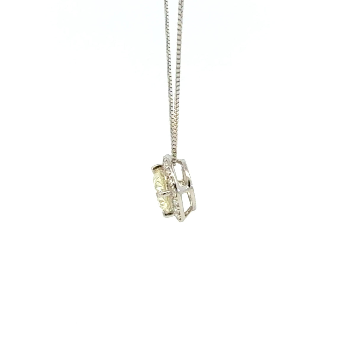 【限定1点】ダイヤモンド プラチナネックレス(2.143ct/M/SI2/GOOD/グレーディングレポート付/4月誕生石)《JPDD2122》