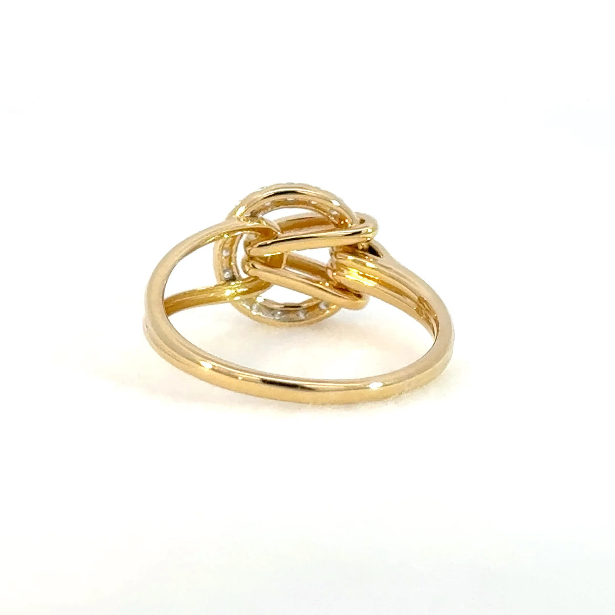 【限定1点】ダイヤモンド K18リング(計0.12ct/4月誕生石)《JRGD2078》
