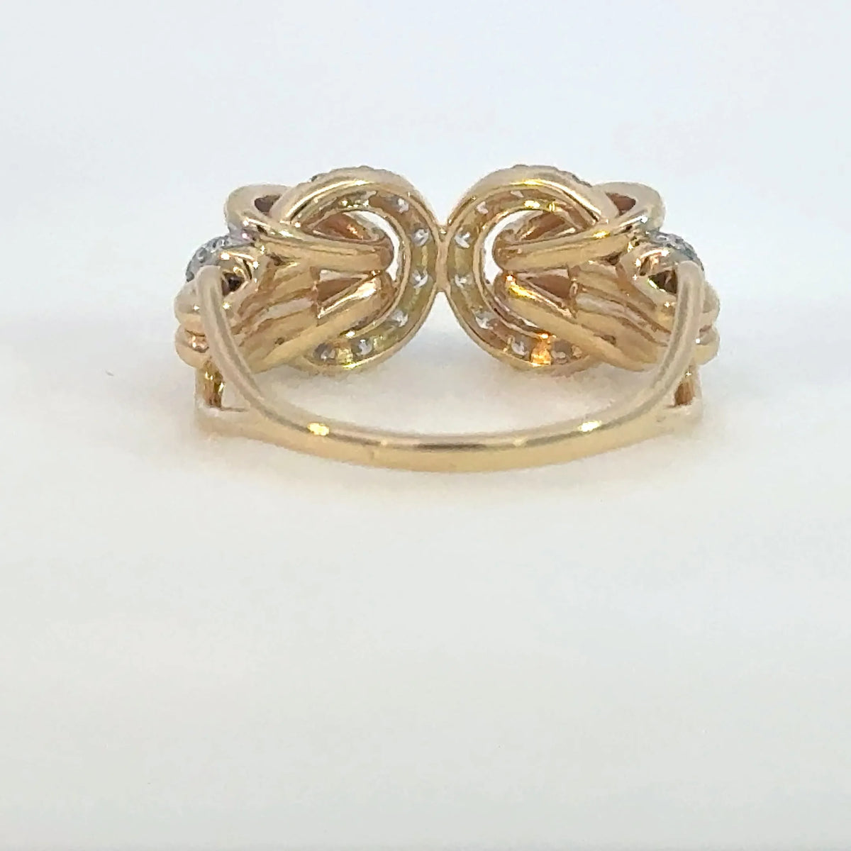 【限定1点】ダイヤモンド K18リング(計0.32ct/4月誕生石)《JRGD2079》