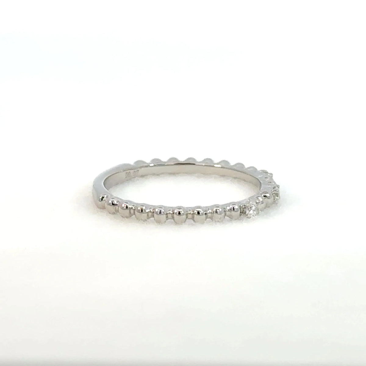 【限定5点】ダイヤモンド プラチナリング(PT950/計0.07ct/4月誕生石)《JRGD2087》