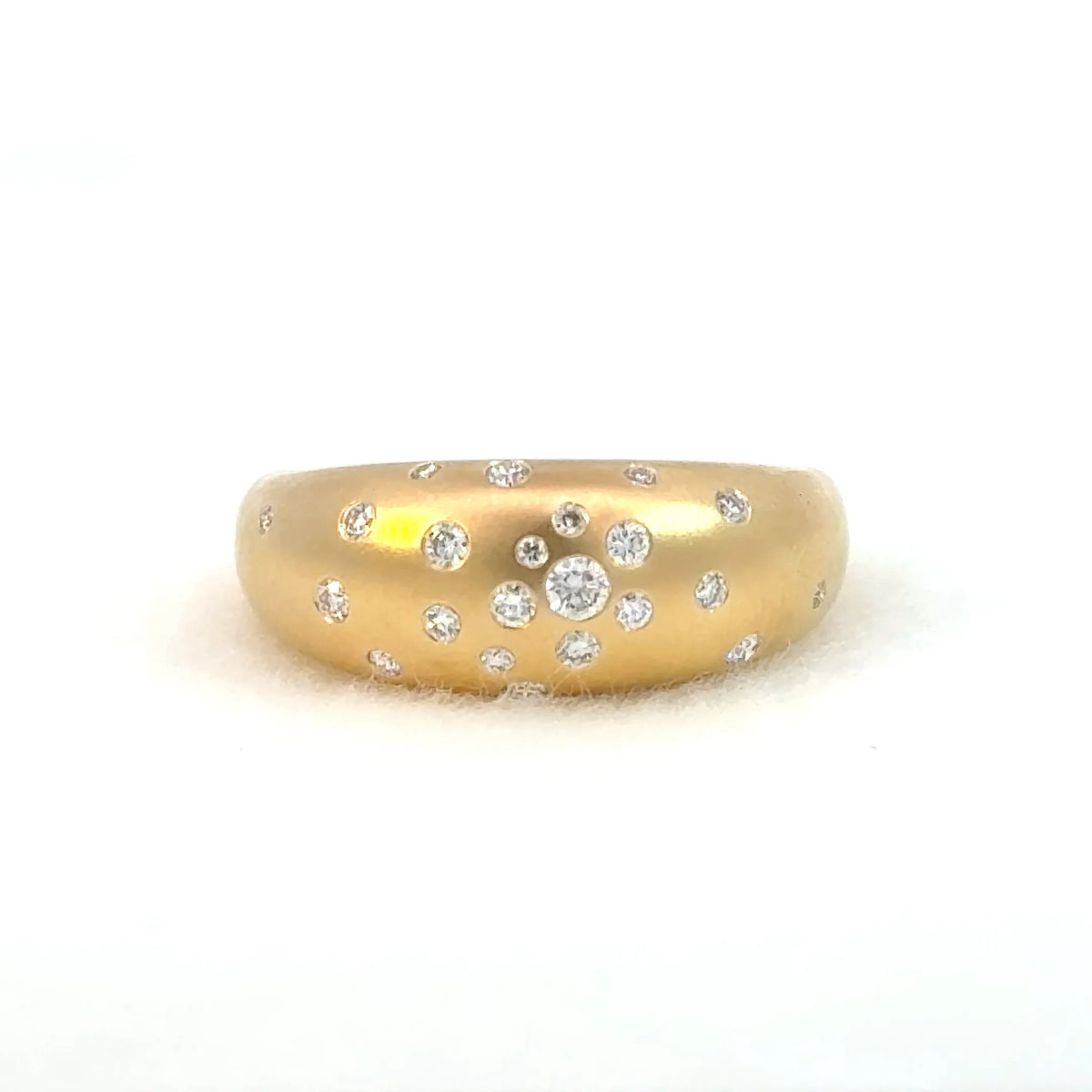 【限定1点】ダイヤモンド K18リング(計0.20ct/4月誕生石)《JRGD2088》