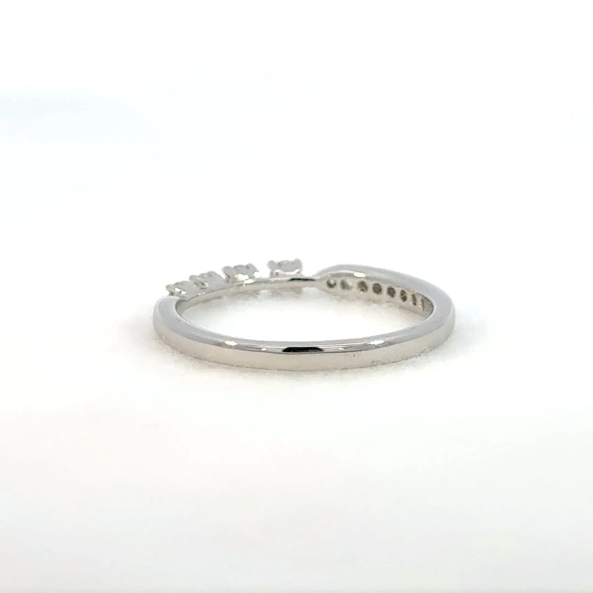 【限定1点】ダイヤモンド プラチナリング(PT950/計0.19ct/4月誕生石)《JRGD2097》