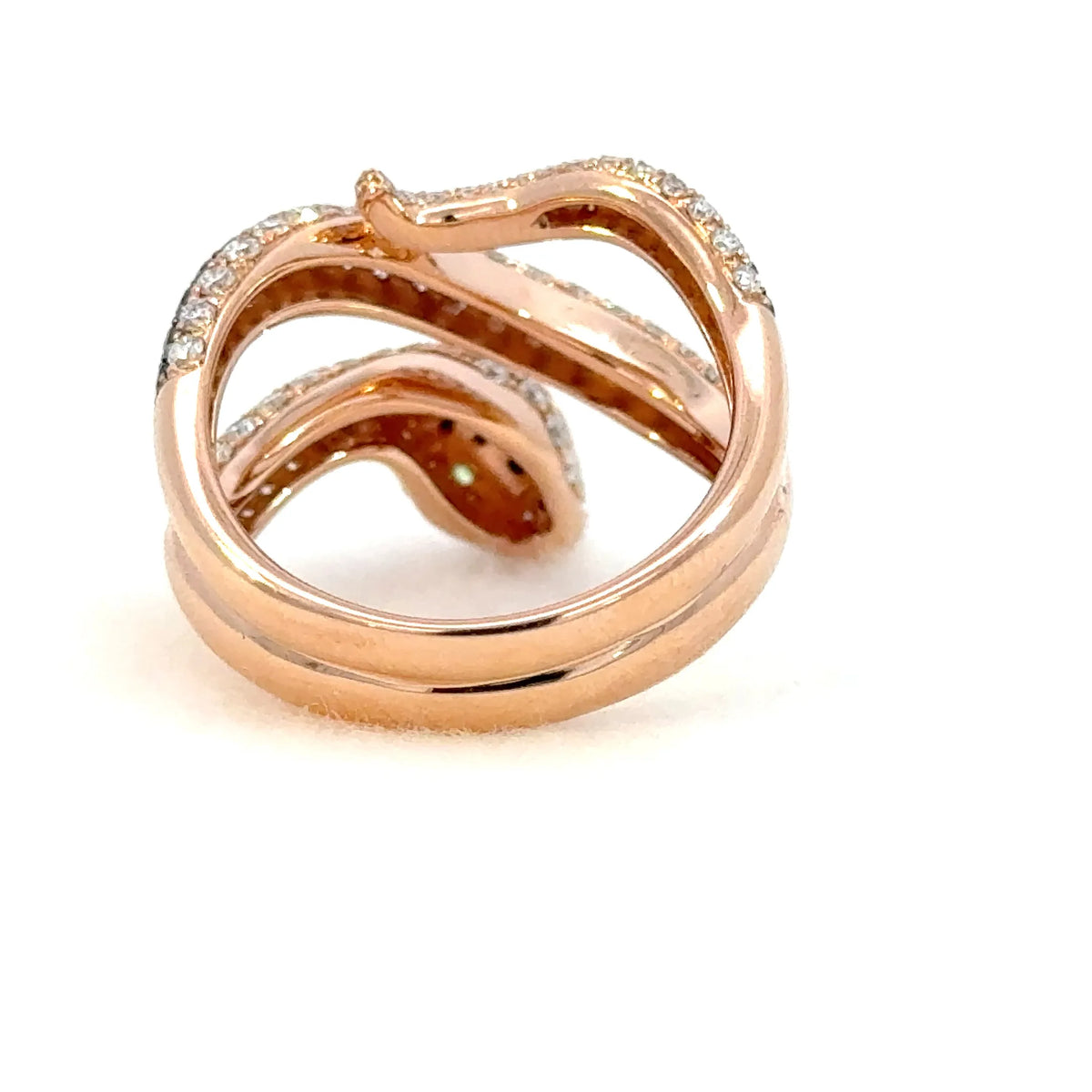 【限定1点】ダイヤモンド K18リング(計0.57ct/4月誕生石)《JRGD2103》