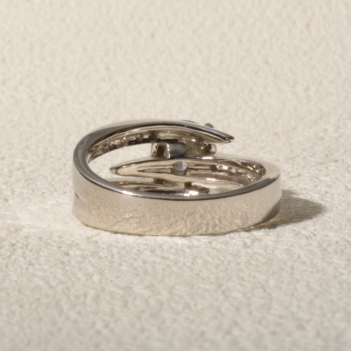 【限定1点】ダイヤモンド プラチナリング(1.217ct/L/SI2/EX/グレーディングレポート付/4月誕生石)《JRGD2124》