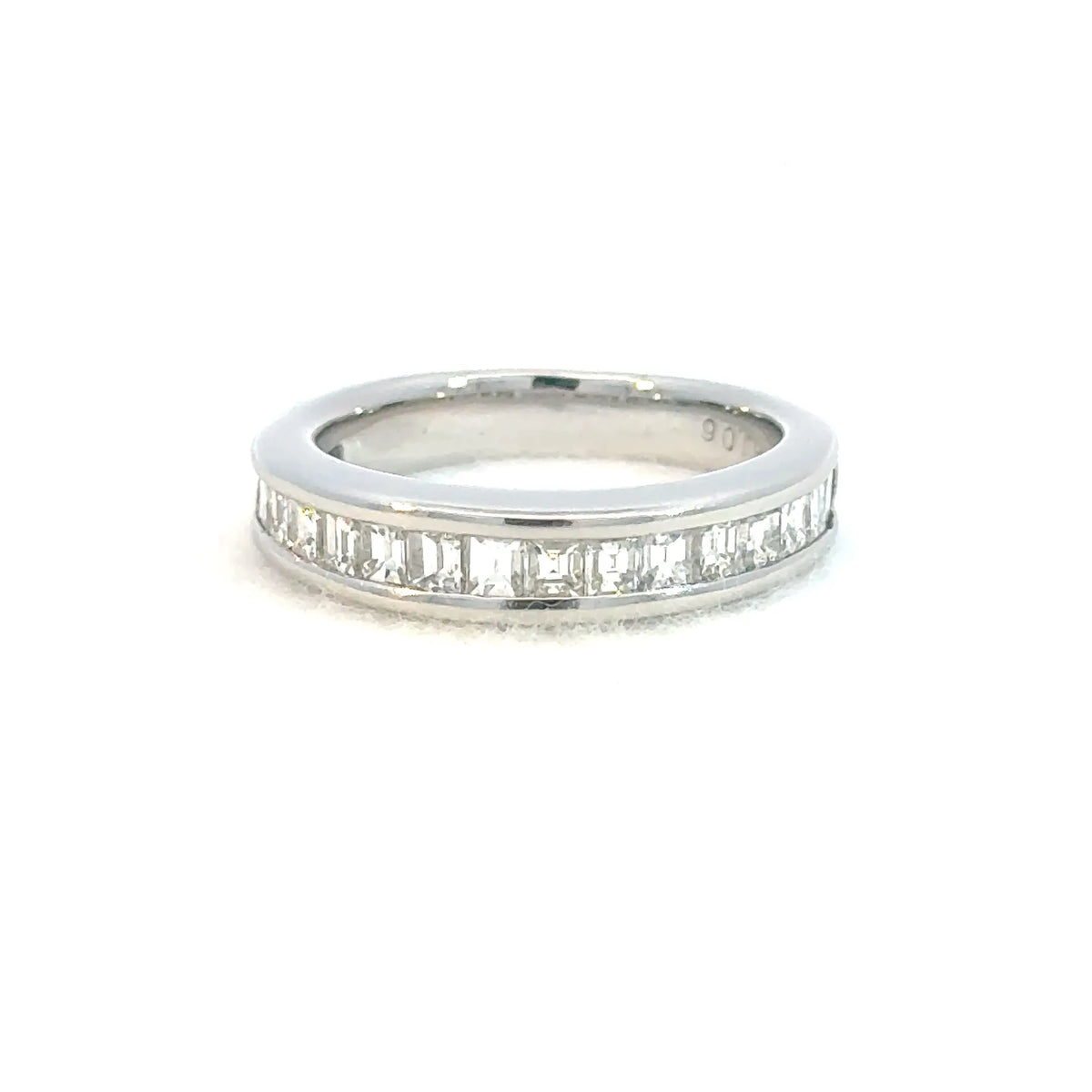 【限定1点】ダイヤモンド プラチナリング(計1.06ct/4月誕生石)《JRGD2125》