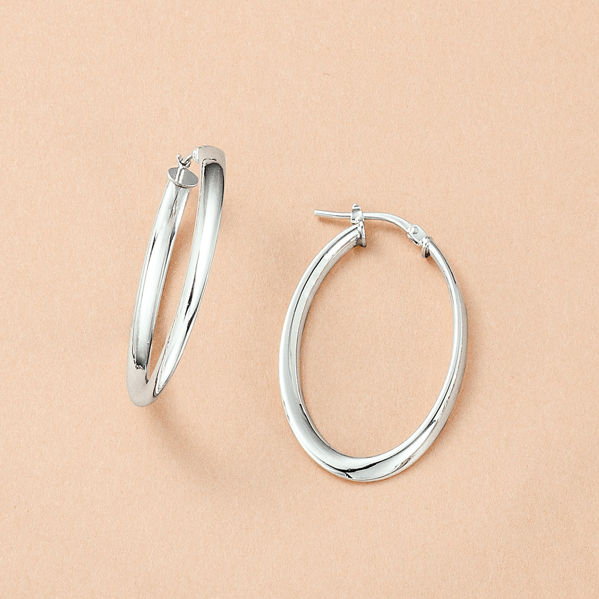 シルバーピアス(フープ)《M0120004》