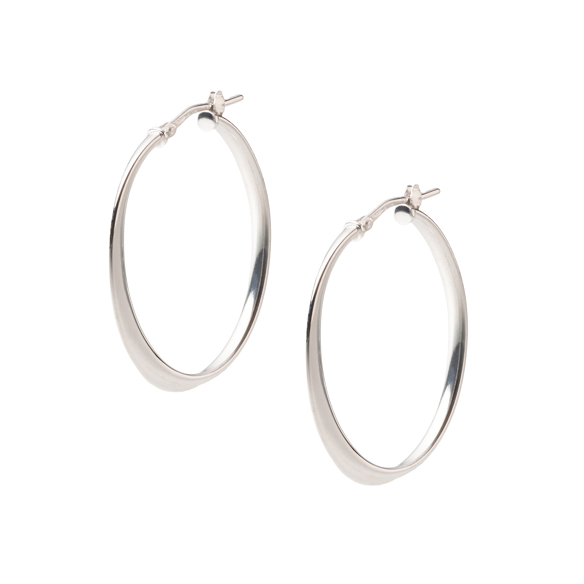 シルバーピアス(フープ)《M0120004》