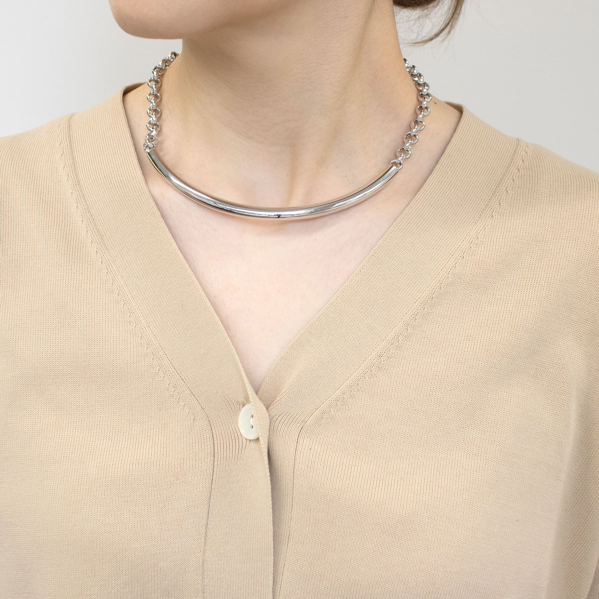 シルバーネックレス《M0120005》