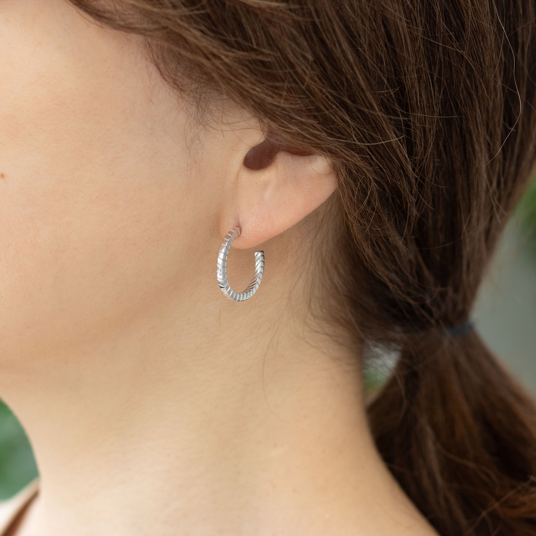 シルバーピアス《M0120008》