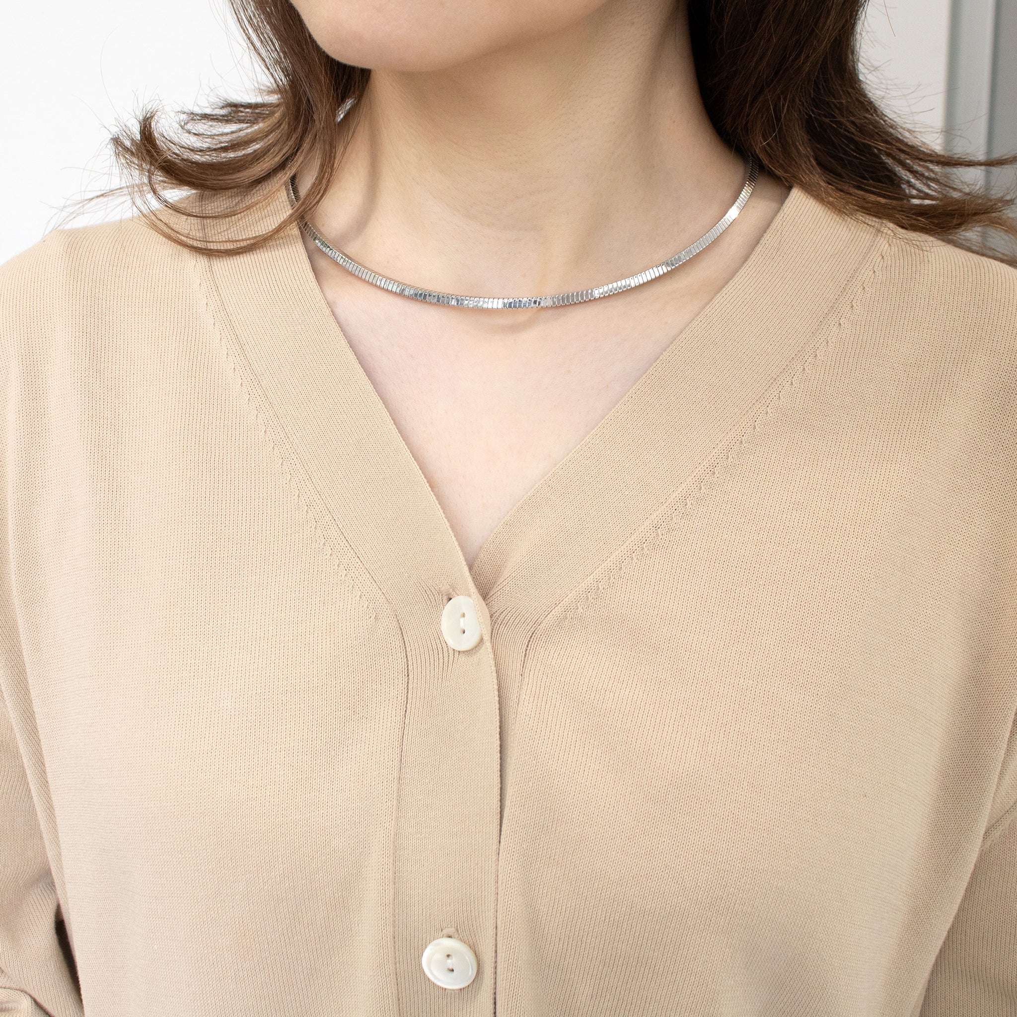 シルバーネックレス《M0120011》