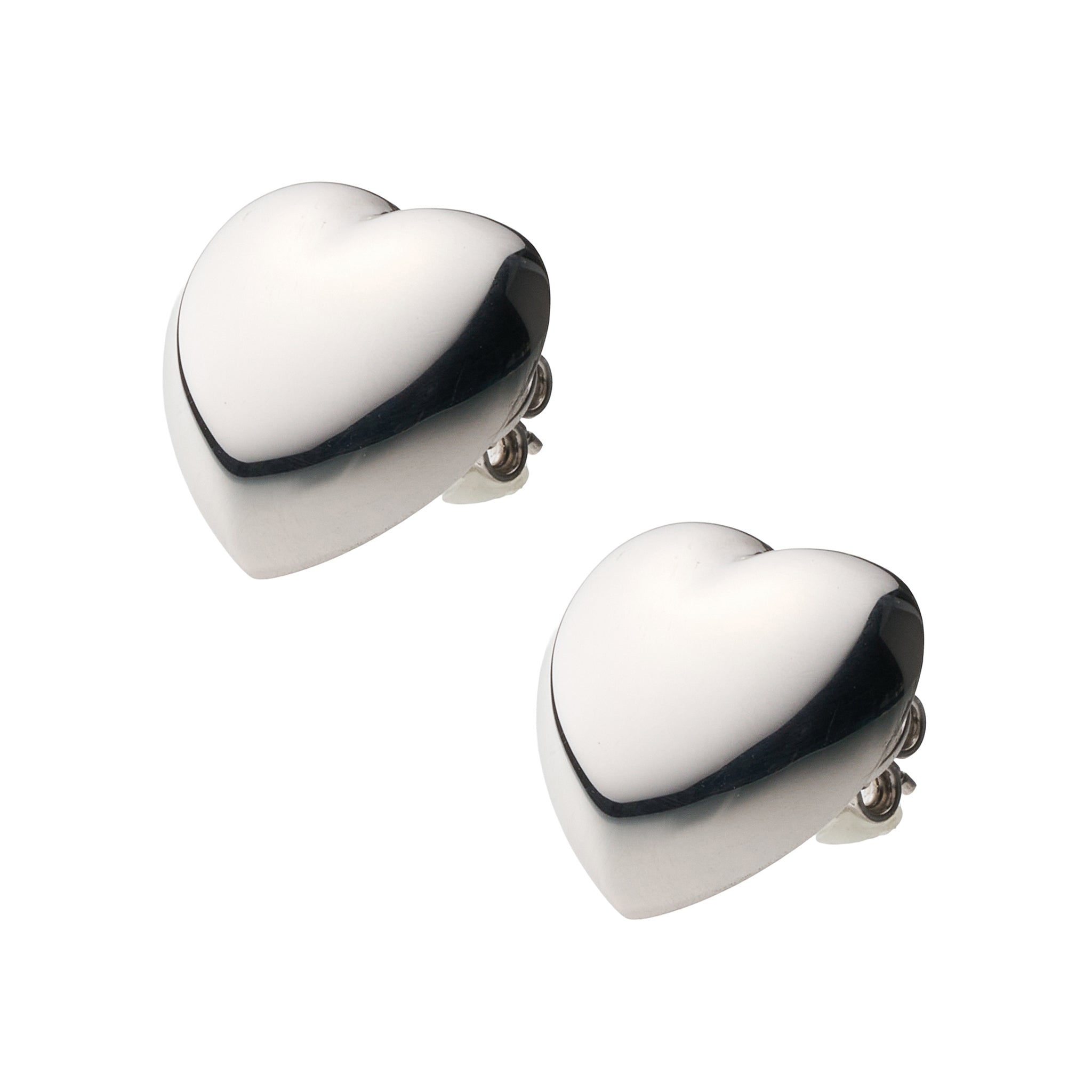 シルバーピアス(ハートモチーフ)《M0120014》