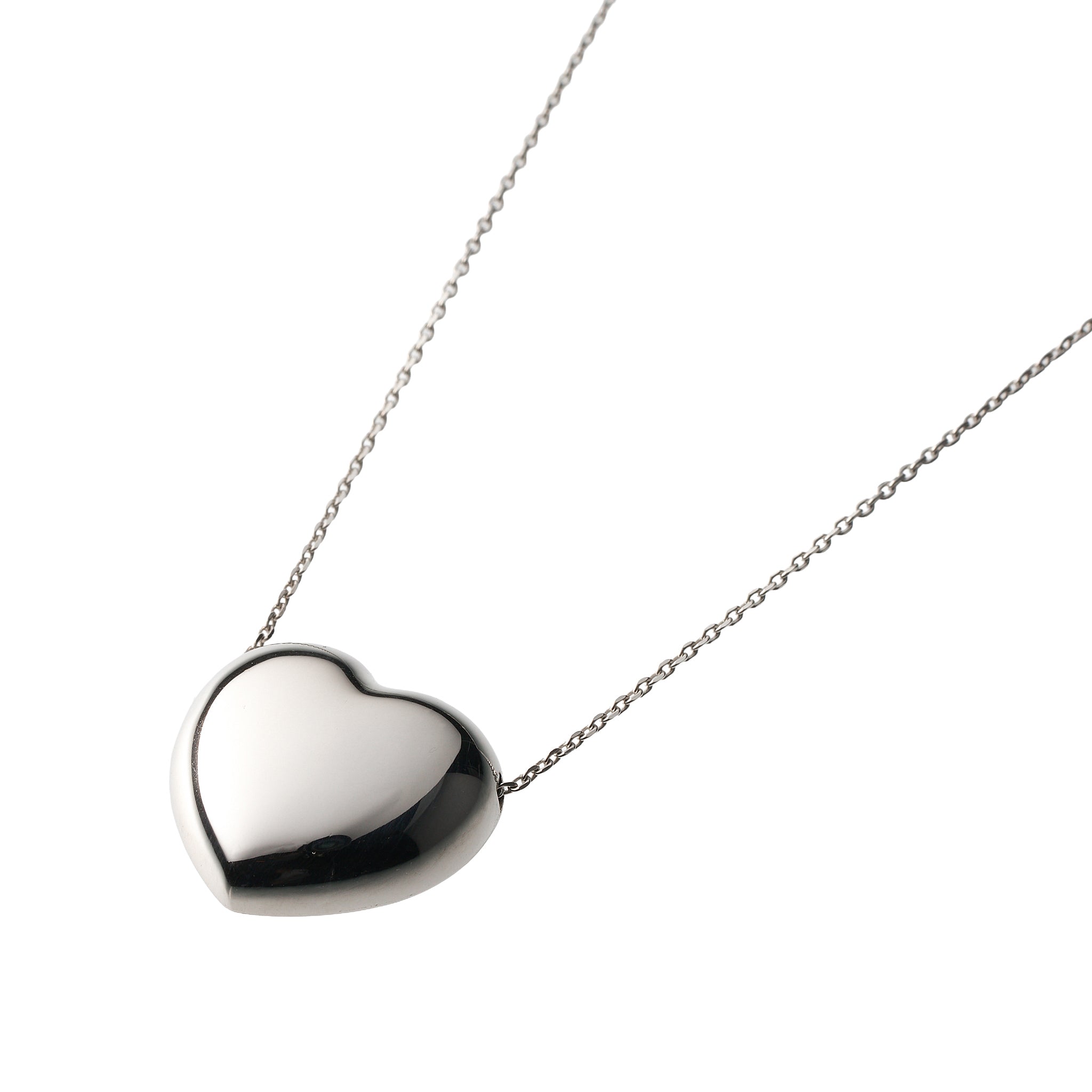 シルバーネックレス(ハートモチーフ)《M0120015》