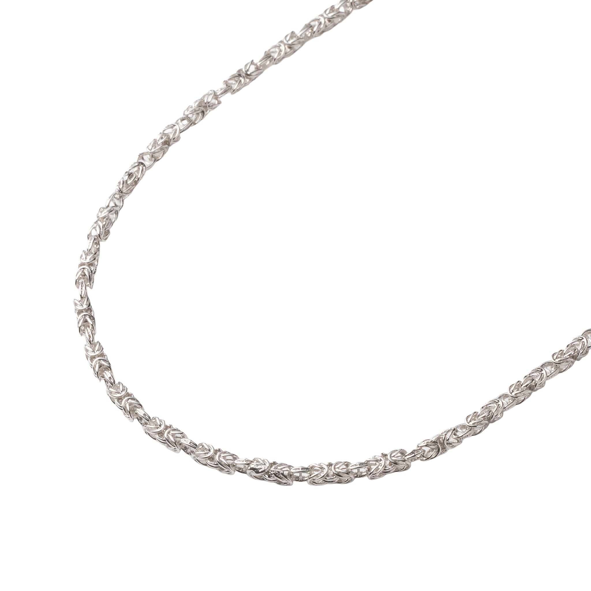 シルバーネックレス(イタリア製)《M0120025》