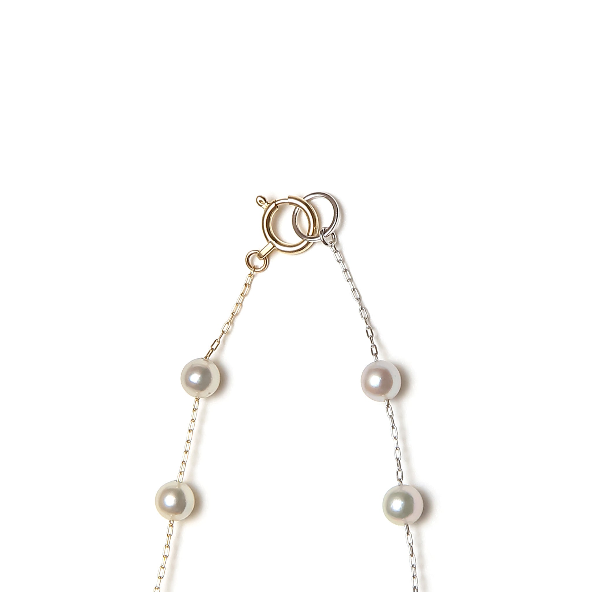 パール K14ネックレス(アコヤ真珠/6月誕生石)《M0130013》