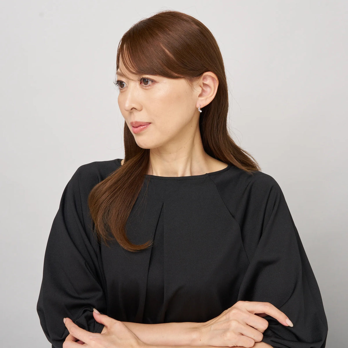 アクアマリン/タンザナイト K10セラミックピアス(3月誕生石/12月誕生石)《WEPN3054》