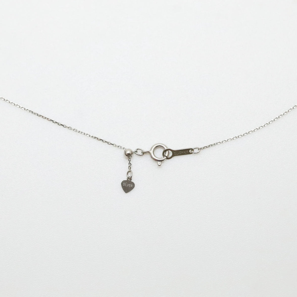 ダイヤモンド シルバーネックレス(ラボグロウン/0.5ct/ラージデコルテ/プラチナメッキ)《WNKG0067》