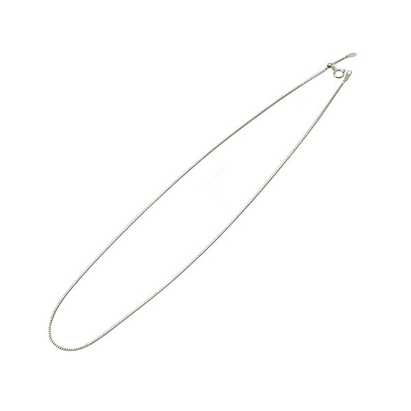 プラチナチェーン(ベネチアン/幅0.8mm/45cm/フリーアジャスター)《WNKY3641》