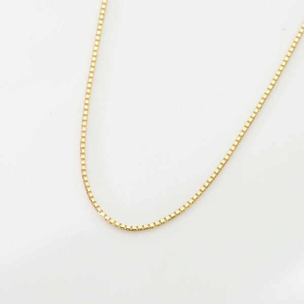 K18チェーン(イエローゴールド/ベネチアン/幅1.0mm/45cm/フリー