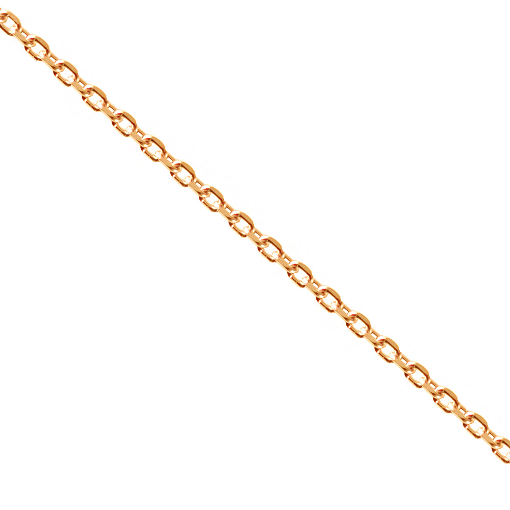 K18チェーン(ピンクゴールド/アズキ/幅1.0mm/45cm/フリーアジャスター)《WNKY3651》