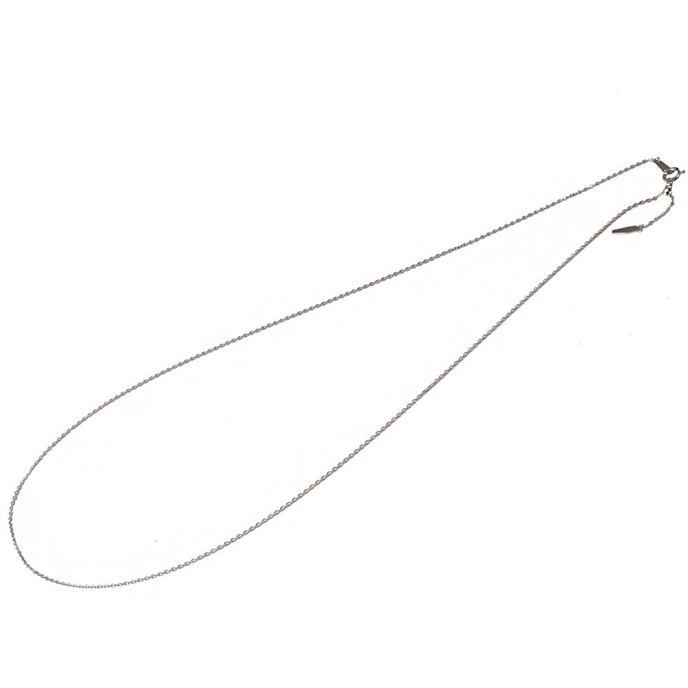 K18チェーン(ホワイトゴールド/アズキ/幅1.0mm/45cm/フリー
