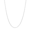 プラチナネックレス(モーグルチェーン/45㎝/幅1.0mm)《WNKY4287》