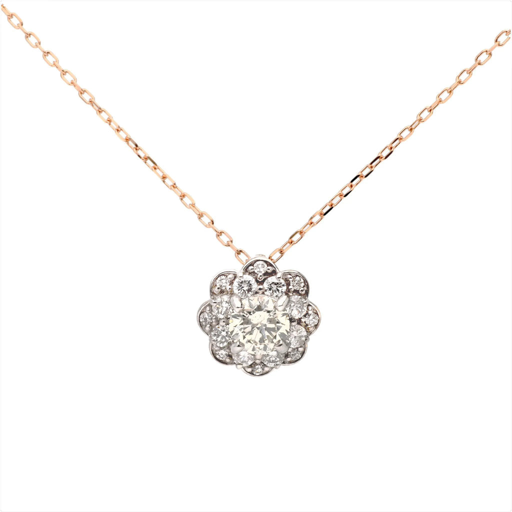 Celediaセレディア ダイヤモンド0.57ct K18WG ネックレス Celediaセレディア ダイヤモンド0.57ct K18WG ネックレス K18WG