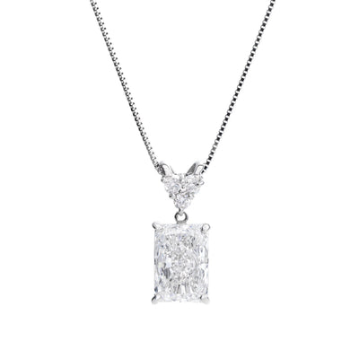 ダイヤモンド プラチナネックレス(ラボグロウン/3.06ct/鑑別書付)《WPDG0018》