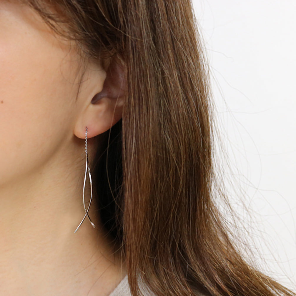 K14ピアス《ZH10111-WG》