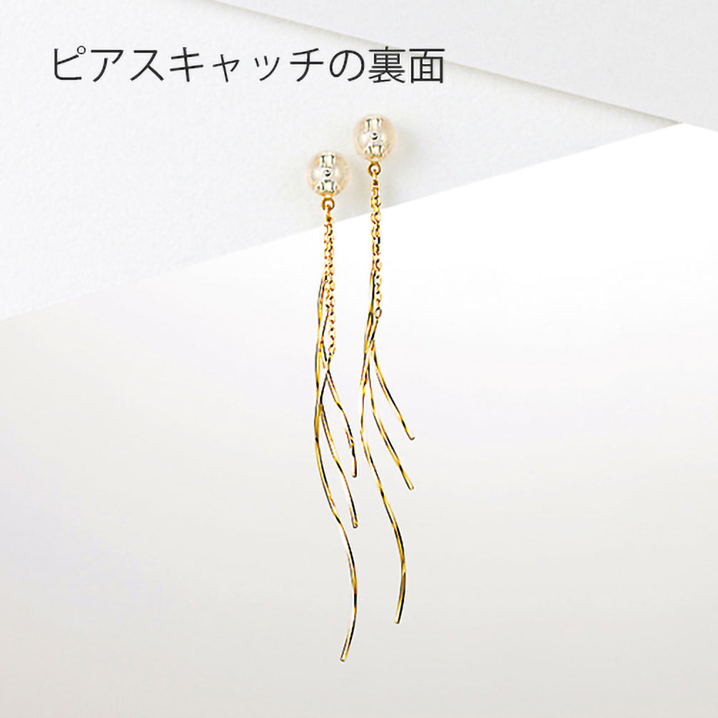 K18ピアスキャッチ《ZH10113-YG》 | 京セラジュエリー オンラインストア