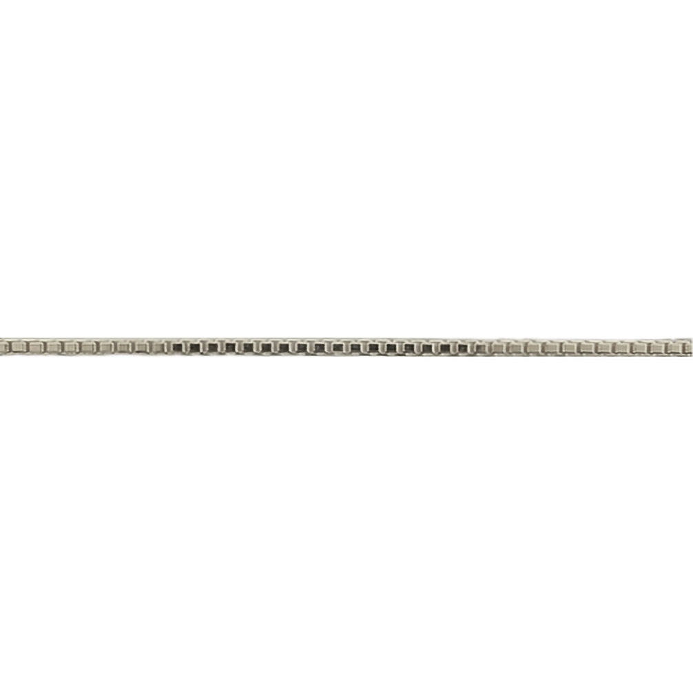 K18チェーン(ホワイトゴールド/ベネチアン/幅1.2mm/60cm/フリーアジャスター)《ZN01122-60》