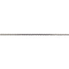 プラチナチェーン(スパイク/幅1.0mm/45cm/フリーアジャスター)《ZN05104-45》