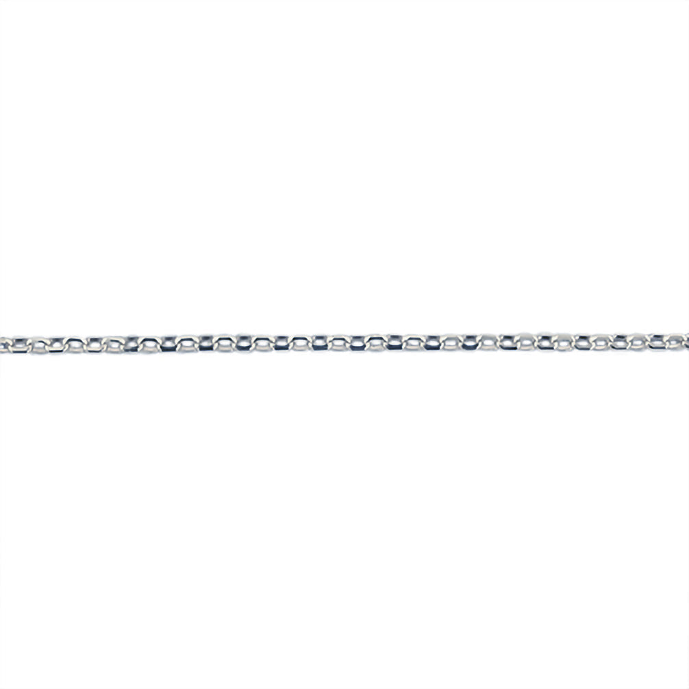 プラチナチェーン(ボックスアズキ/幅1.2mm/45cm/フリーアジャスター)《ZN11124-45》