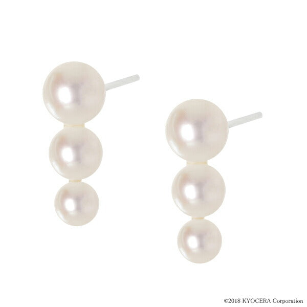 パール セラミックピアス(アコヤ真珠/5.0mm/6.0mm/7.0mm/6月