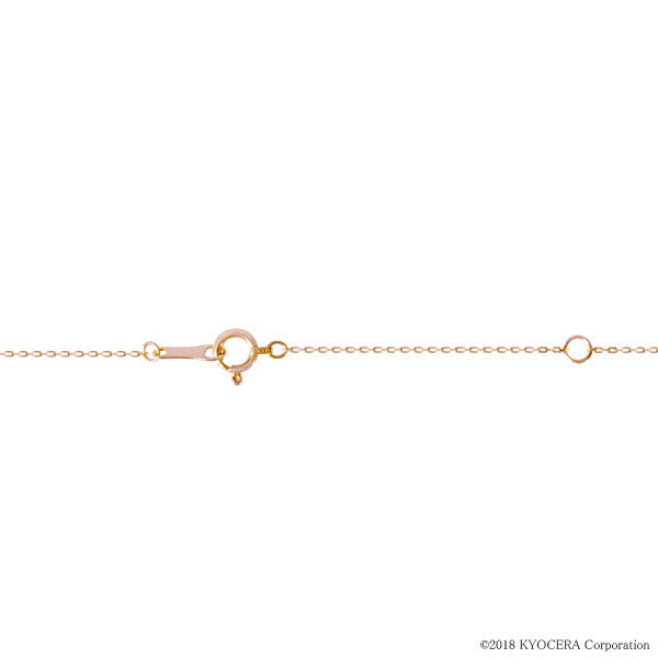 アメシスト/ダイヤモンド K18ネックレス(雪の結晶モチーフ/2月